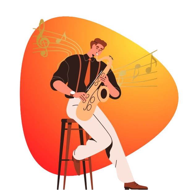 Guitarist Illustration